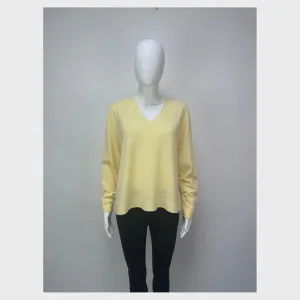 Yvonne Relaxed Fit V Neck Jumper